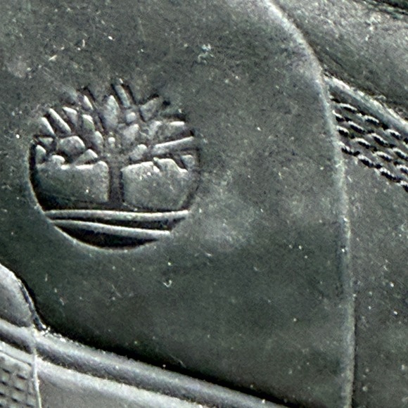 Timberland Boots Womens Sz 8.5 Lana Point Black Nubuck Lace Up Block Heel - Picture 8 of 12